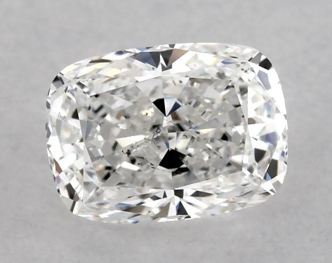 GIA 1.04 Carat F-SI1 Very Good Cut Cushion Modified Diamond